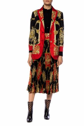 Pleated skirt with print, zdjęcie 2 Pleated skirt with print od Gucci